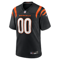 Cincinnati Bengals Black Game Custom Jersey