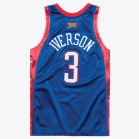 NBA Allen Iverson 2004 All-Star Authentic Jersey - Royal