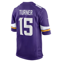 Minnesota Vikings Dallas Turner Purple Player Game Jersey
