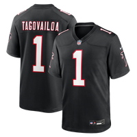 Atlanta Falcons Tua Tagovailoa Black Alternate Game Jersey