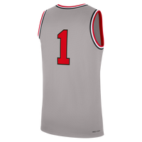 #1 Ohio State Buckeyes Alternate Replica Basketball Jersey - Gray