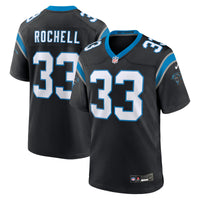 Carolina Panthers Robert Rochell Black Team Game Jersey