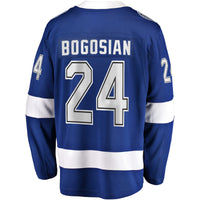 Tampa Bay Lightning Zach Bogosian Blue Home Breakaway Player Jersey