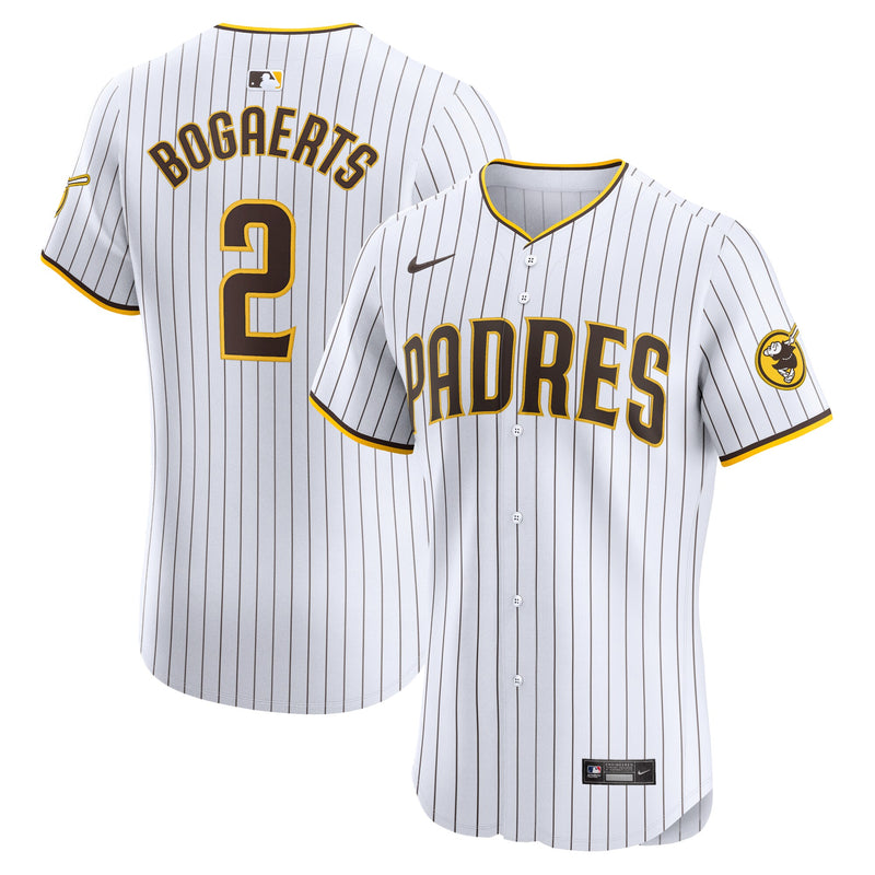 San Diego Padres Xander Bogaerts White Home Elite Jersey