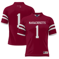 #1 UMass Minutemen Football Jersey - Maroon