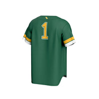 William & Mary Tribe Pick-A-Player Baseball Fashion Jersey - Green