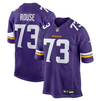 Minnesota Vikings Walter Rouse Purple Team Game Jersey