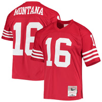 San Francisco 49ers Joe Montana Scarlet Legacy Replica Jersey