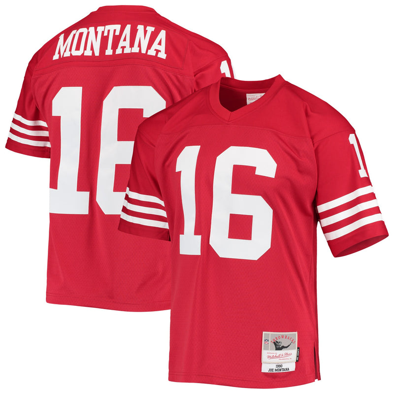 San Francisco 49ers Joe Montana Scarlet Legacy Replica Jersey