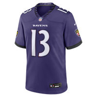 Baltimore Ravens Elijah Sarratt Purple Team Game Jersey