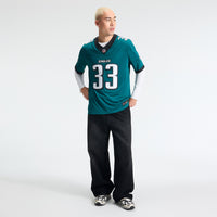 Philadelphia Eagles Cooper DeJean Midnight Green Team Stitched Limited Jersey