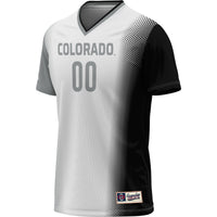 Colorado Buffaloes Pick-A-Player NIL Lightweight Soccer Jersey - White