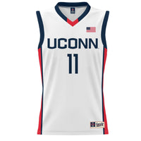 Lou Lopez-Senechal UConn Huskies Lightweight Basketball Alumni Jersey - White