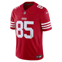 San Francisco 49ers George Kittle Scarlet Team Stitched Limited Jersey