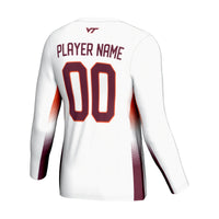 Virginia Tech Hokies NIL Lightweight Volleyball Jersey - White