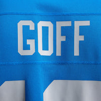 Detroit Lions Jared Goff Blue Alternate Game Jersey