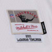San Diego Chargers LaDainian Tomlinson White 2001 Legacy Replica Player Jersey