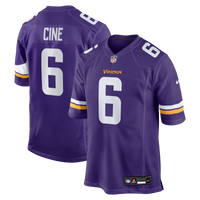 Minnesota Vikings Lewis Cine Purple Game Player Jersey