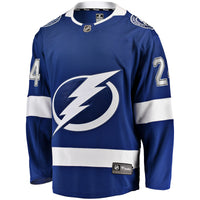Tampa Bay Lightning Zach Bogosian Blue Home Breakaway Player Jersey