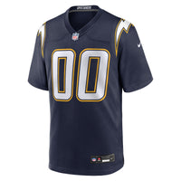 Los Angeles Chargers Navy Alternate Super Chargers Game Custom Jersey