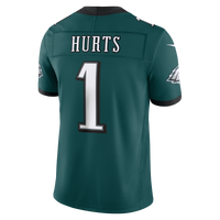Philadelphia Eagles Jalen Hurts Midnight Green Team Stitched Limited Jersey