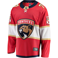 Florida Panthers Niko Mikkola Red Premier Breakaway Player Jersey