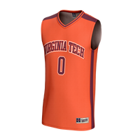 #0 Virginia Tech Hokies Collegiate Basketball Fashion Jersey - Orange