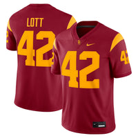 Ronnie Lott USC Trojans Alumni Game Jersey - Cardinal