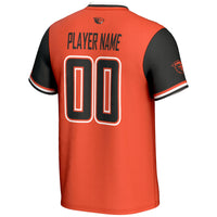 Oregon State Beavers NIL Pick-A-Player Lightweight Softball Jersey - Orange