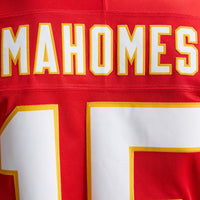 Kansas City Chiefs Patrick Mahomes Red Team Stitched Limited Jersey