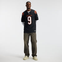 Cincinnati Bengals Joe Burrow Black Team Stitched Limited Jersey