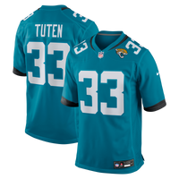 Jacksonville Jaguars Bhayshul Tuten Teal Team Game Jersey