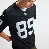 Las Vegas Raiders Brock Bowers Black Team Stitched Limited Jersey