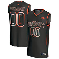 Oregon State Beavers Lightweight Collegiate Basketball NIL Pick-A-Player Fashion Jersey - Black