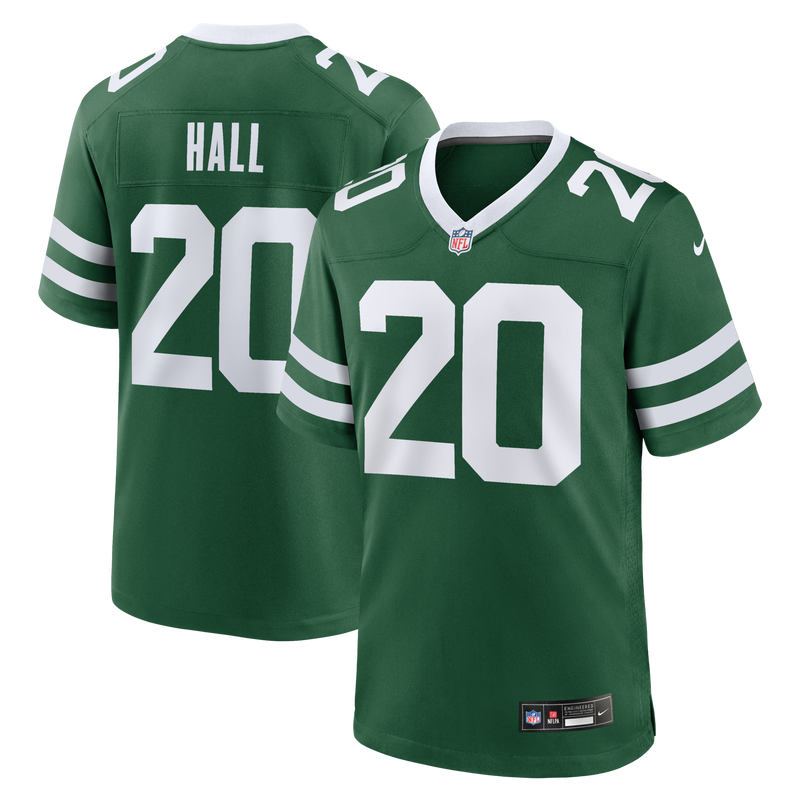 New York Jets Breece Hall Legacy Green Game Jersey