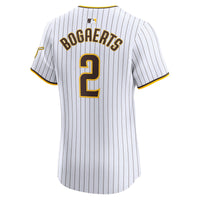 San Diego Padres Xander Bogaerts White Home Elite Jersey