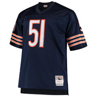 Chicago Bears Dick Butkus Navy Big & Tall 1966 Retired Player Replica Jersey
