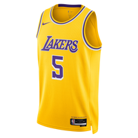 Los Angeles Lakers Icon Edition Swingman Jersey - Gold - Quentin Grimes