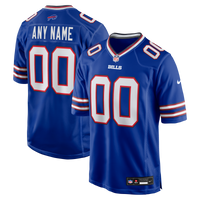 Buffalo Bills Royal Custom Game Jersey