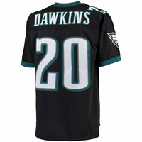 Philadelphia Eagles Brian Dawkins Black Big & Tall 2004 Retired Player Replica Jersey