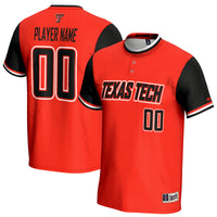 Texas Tech Red Raiders NIL Pick-A-Player Lightweight Softball Jersey - Red