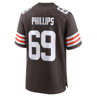 Cleveland Browns Tyre Phillips Brown Team Game Jersey