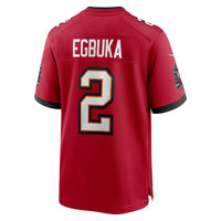 Tampa Bay Buccaneers Emeka Egbuka Red Team Game Jersey
