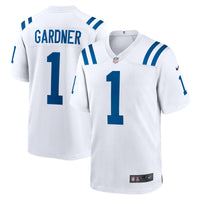 Indianapolis Colts Ahmad Sauce Gardner White Game Jersey