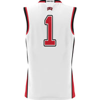 #1 UNLV Rebels Lightweight Basketball Jersey - White