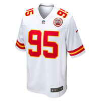 Kansas City Chiefs Chris Jones White Game Jersey