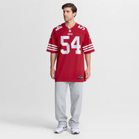 San Francisco 49ers Fred Warner Scarlet Player Game Jersey
