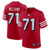 San Francisco 49ers Trent Williams Scarlet Alternate Game Jersey