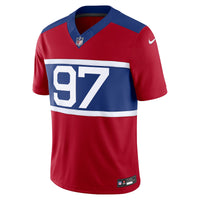 New York Giants Dexter Lawrence II Century Red Alternate Limited Jersey