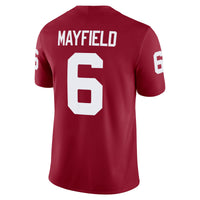 Baker Mayfield Crimson Oklahoma Sooners Alumni Player Game Jersey